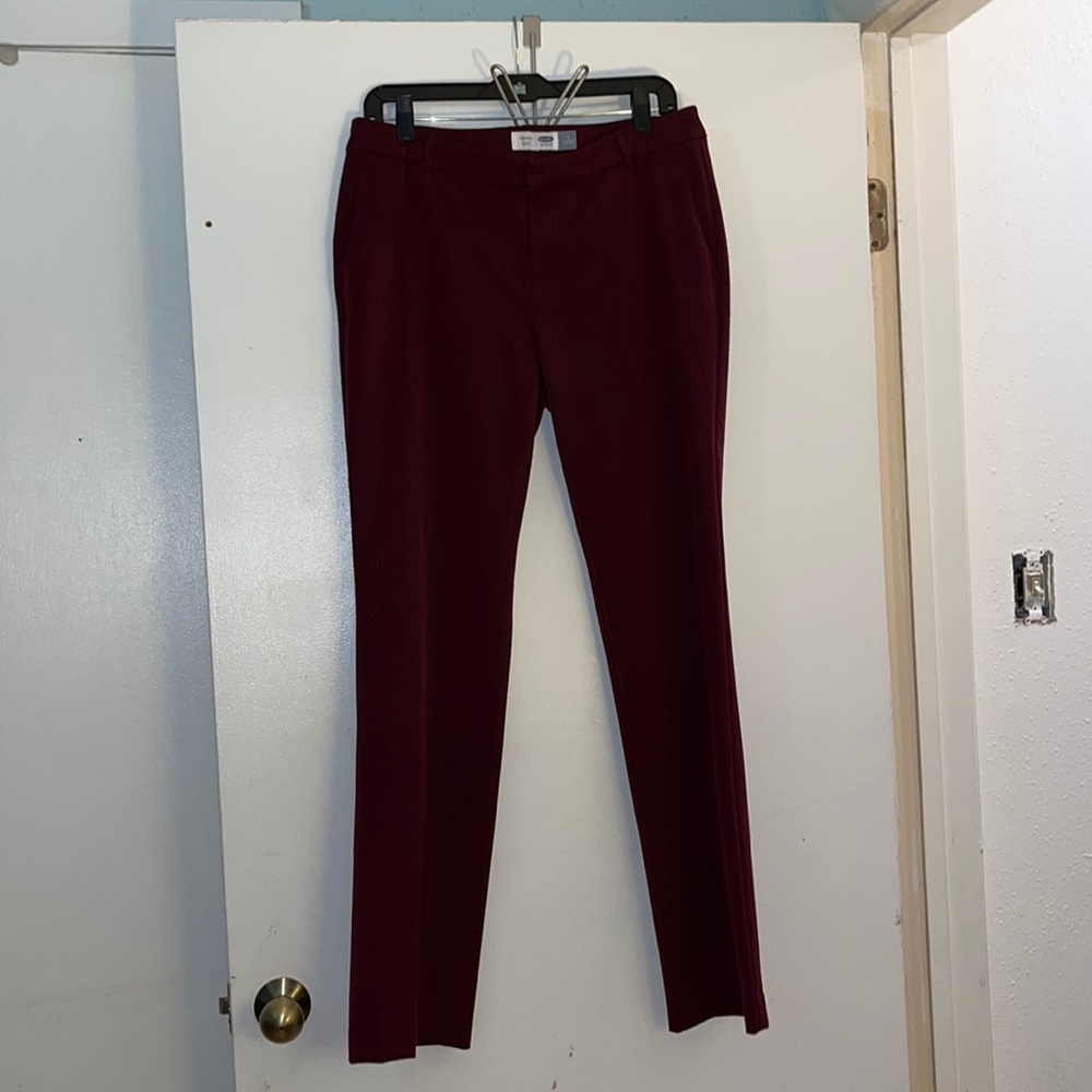Old Navy, straight leg, casual work slacks, gently worn